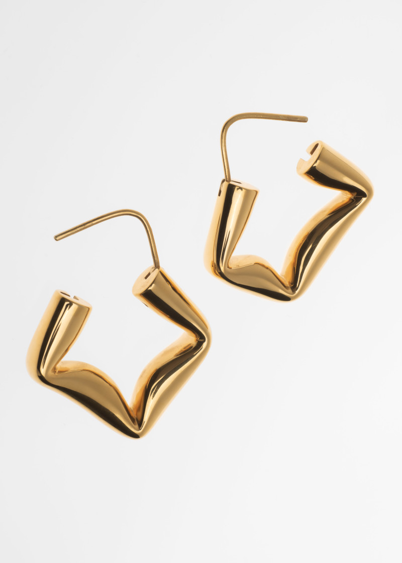 straw earrings gold p-4