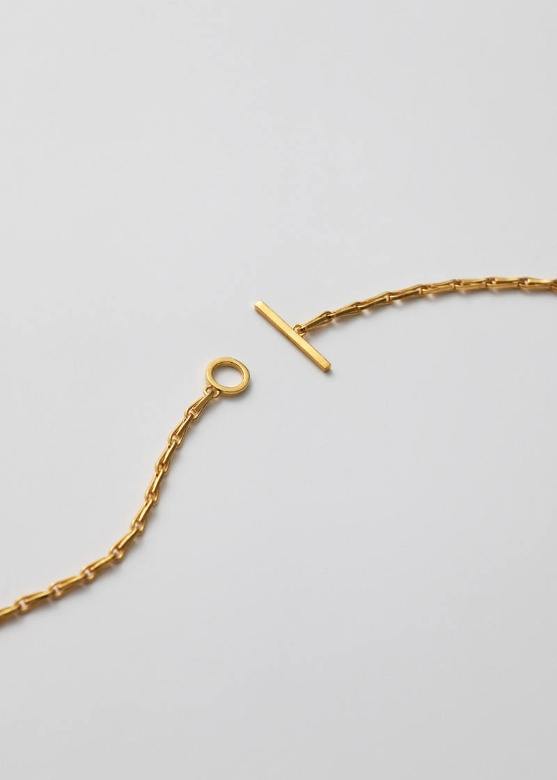 fold necklace polished gold p3