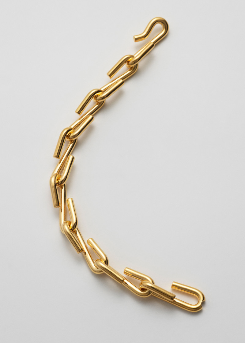twist bracelet thick polished gold p2