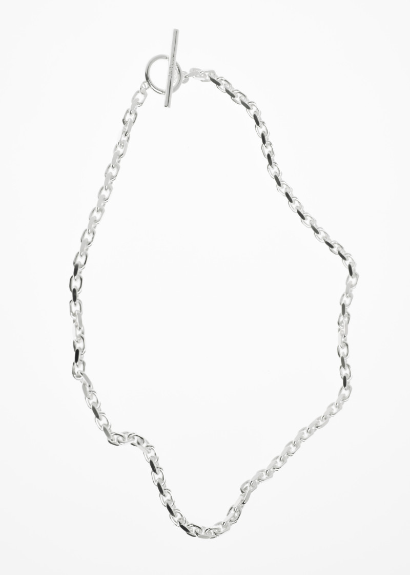 anchor necklace silver p-2