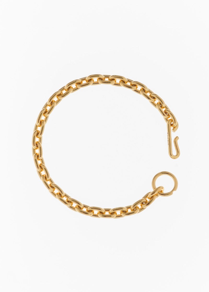 standard bracelet thin polished-gold p-1