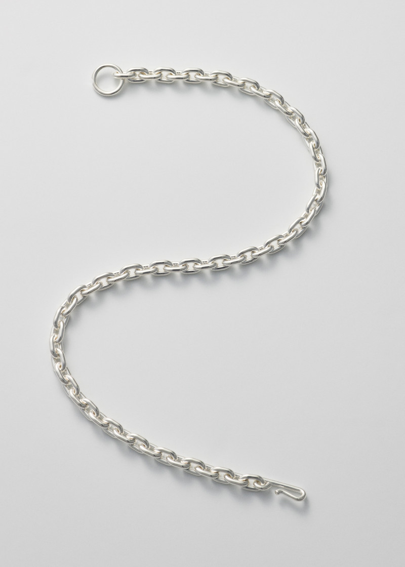 standard necklace mid polished silver p2