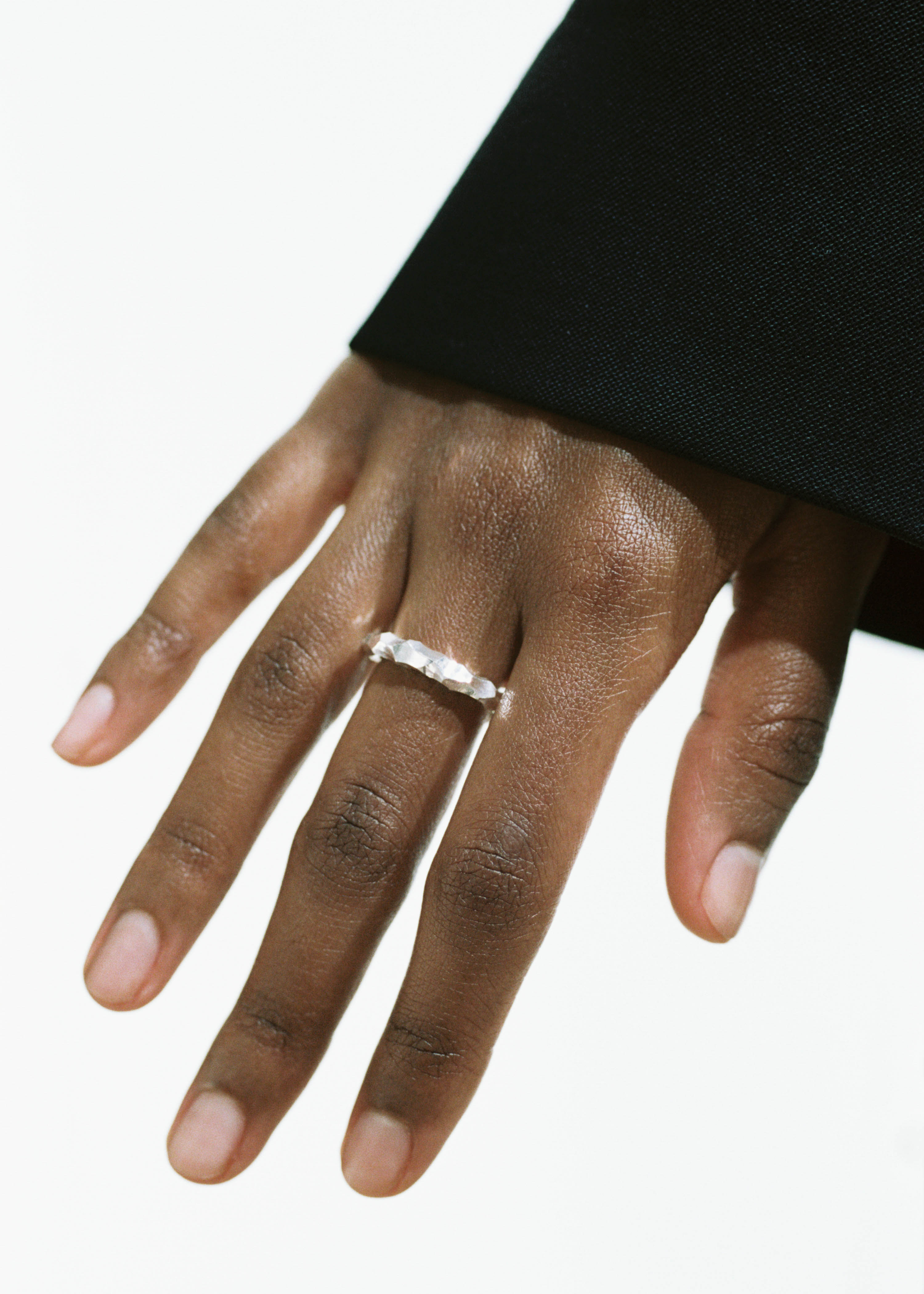 All Blues Snake ring thin