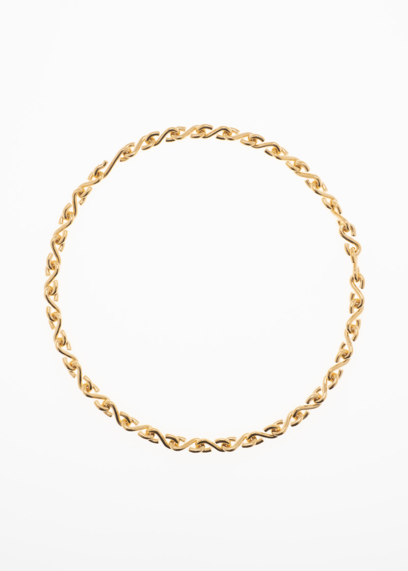 s necklace thin gold p-1