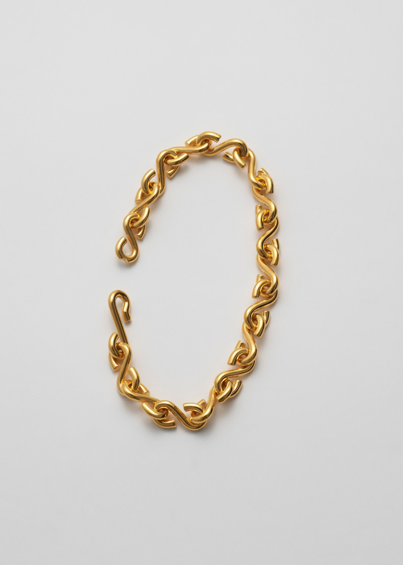 s bracelet thin polished gold p2
