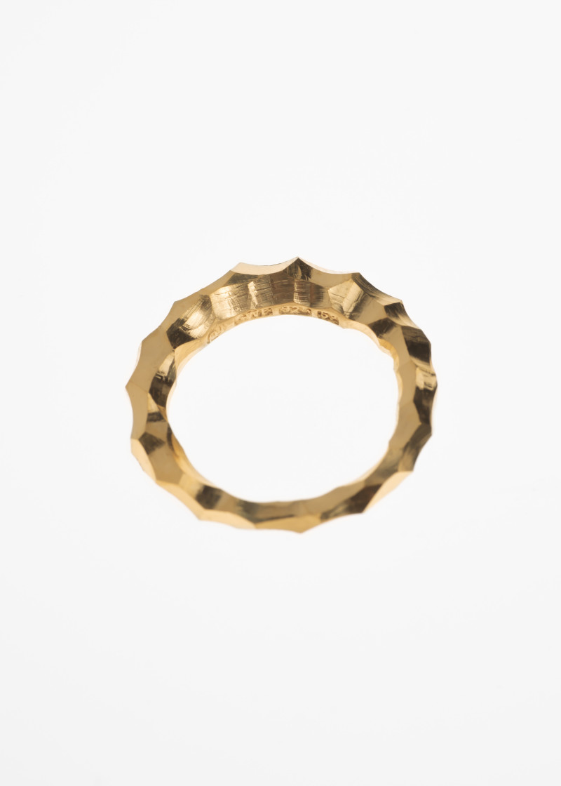snake ring thin carved-gold p-2