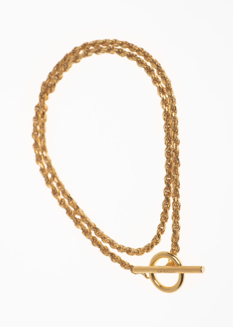rope bracelet gold p-3