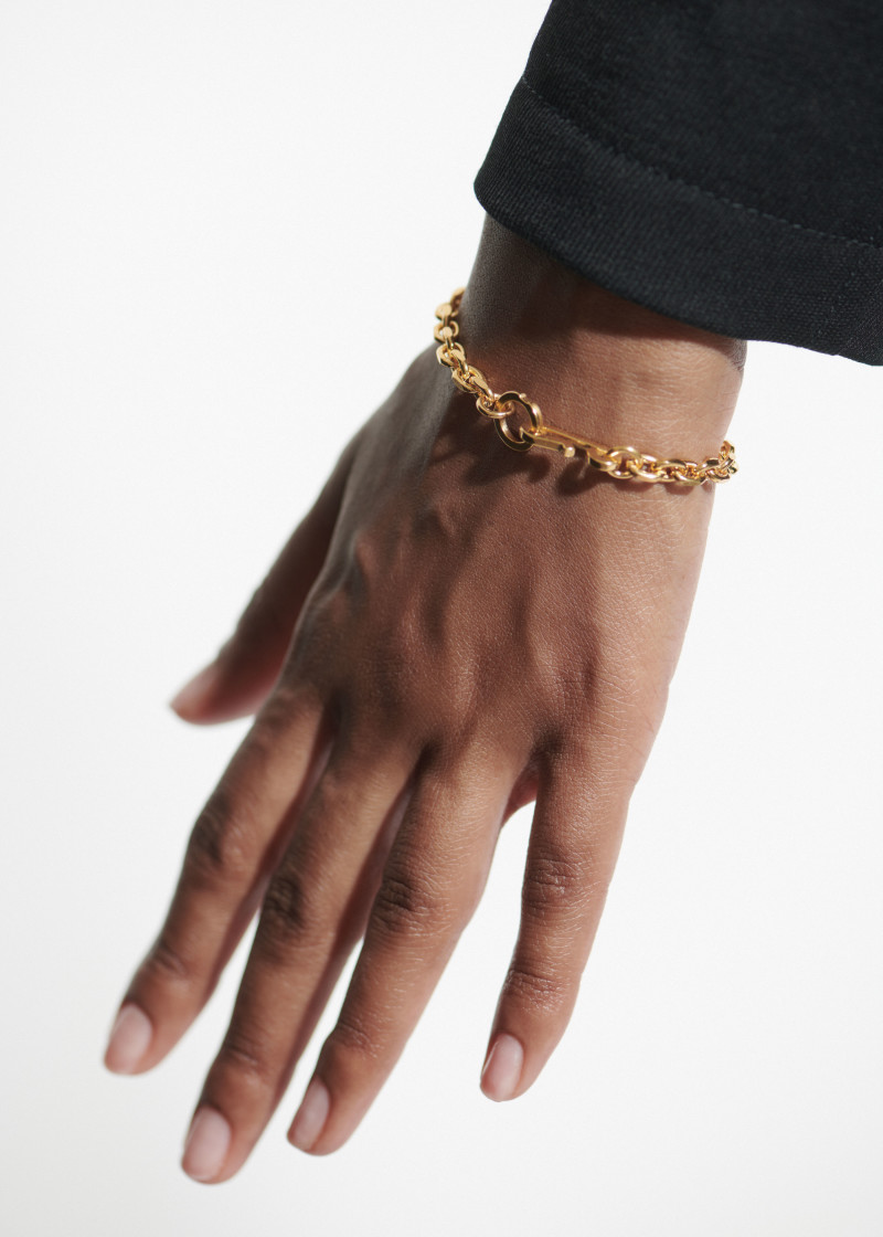 anchor bracelet gold l-1