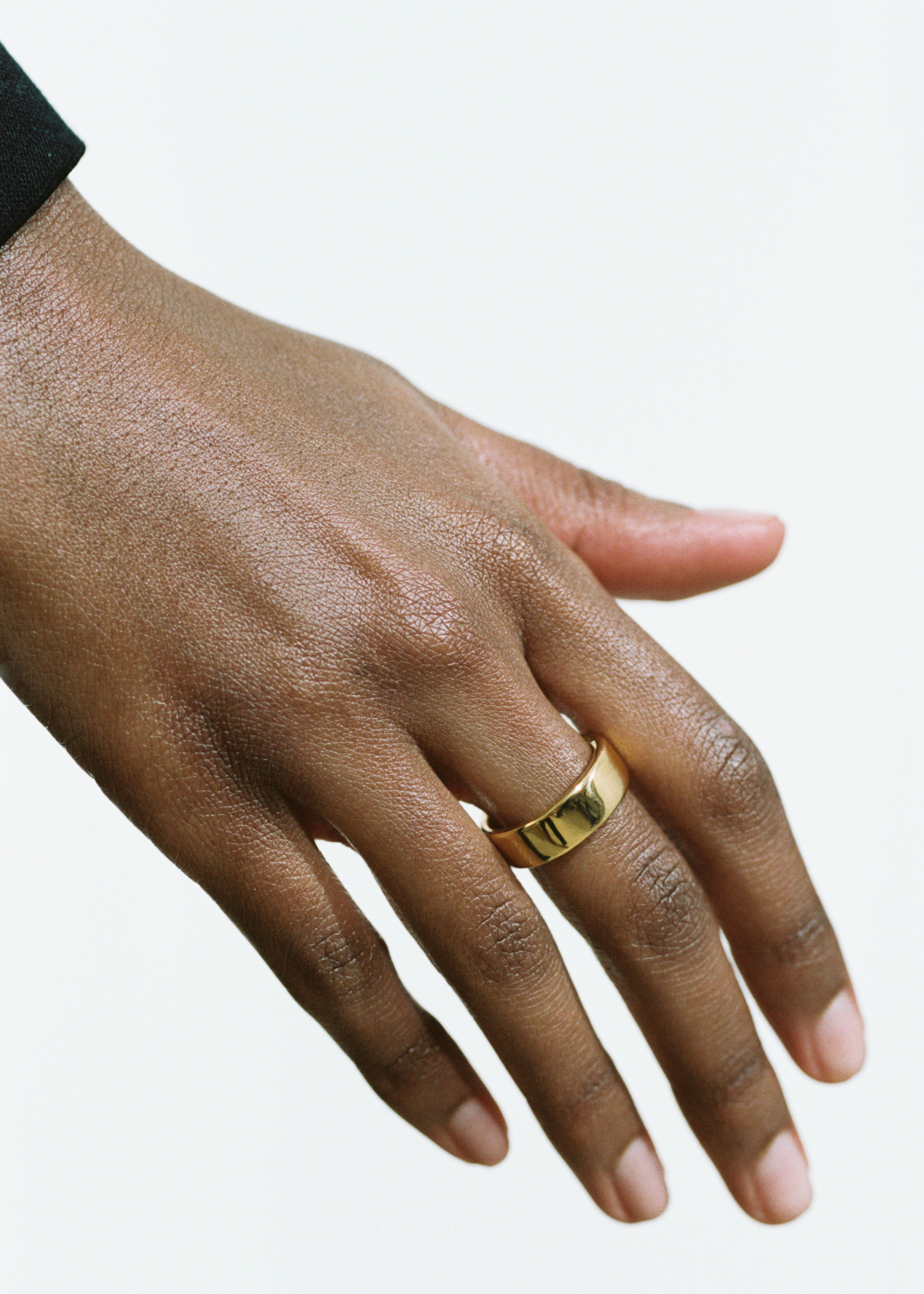 All Blues Snake ring thin
