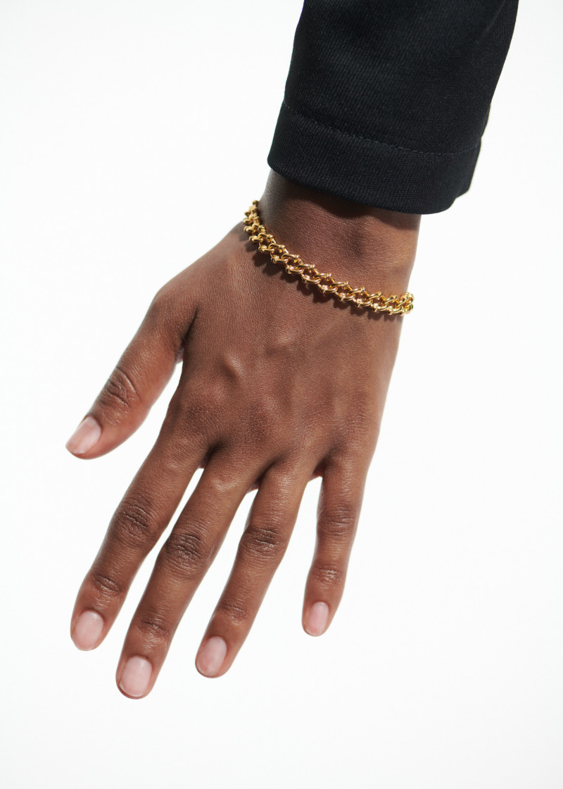 dna bracelet gold l-2