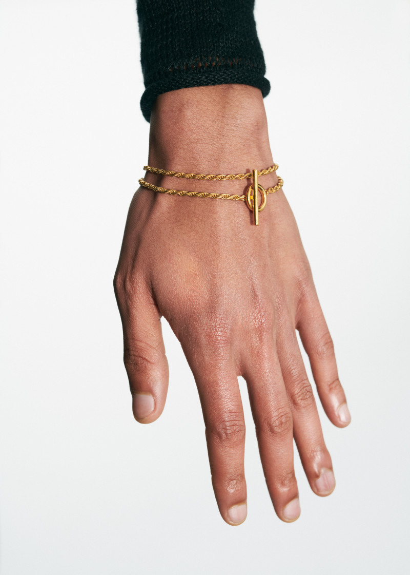rope bracelet gold l-1
