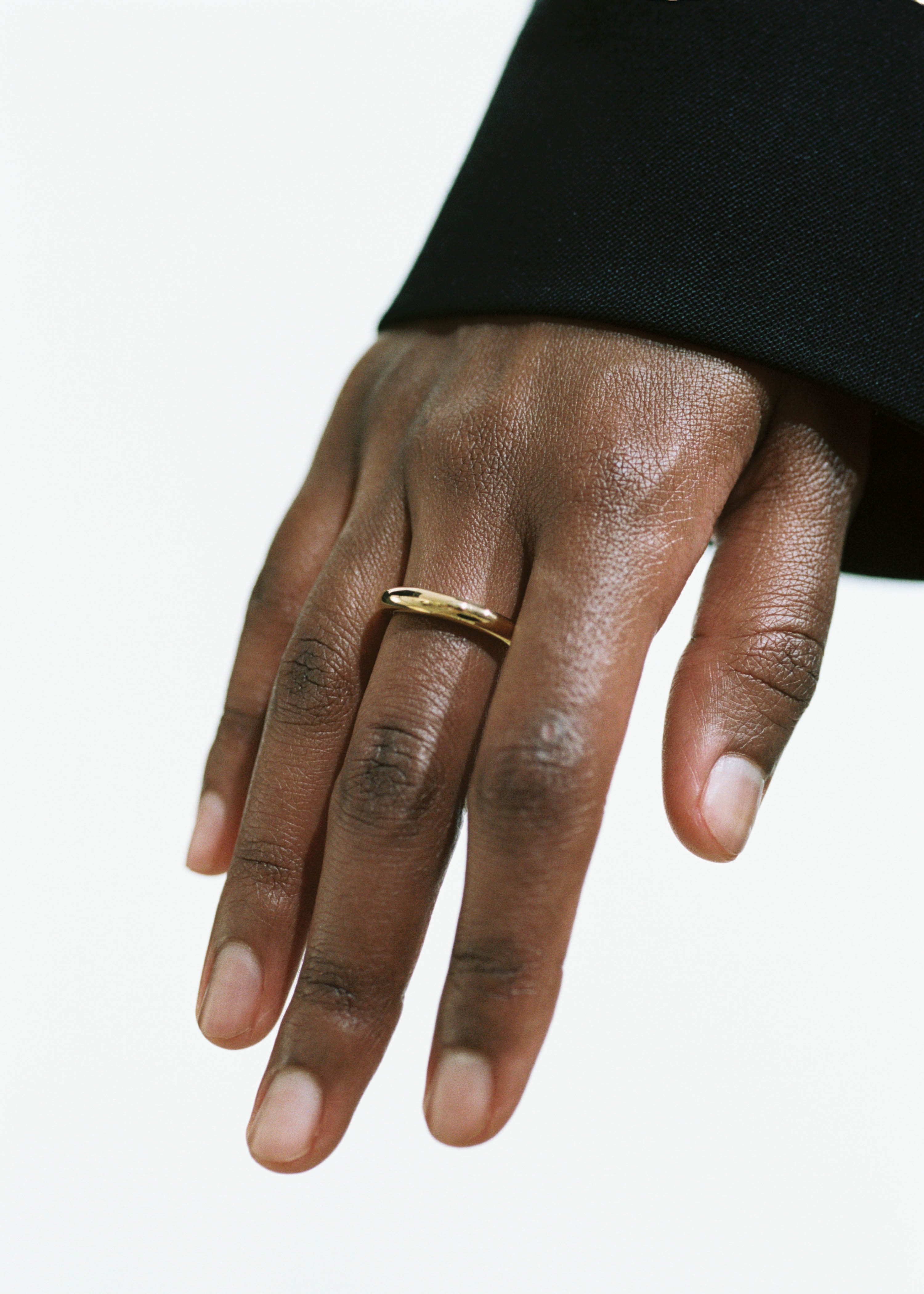 All Blues Snake ring thin