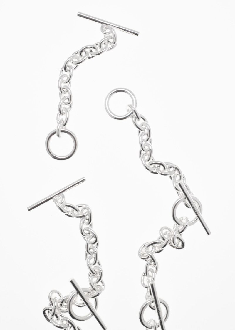 triple necklace silver p-3