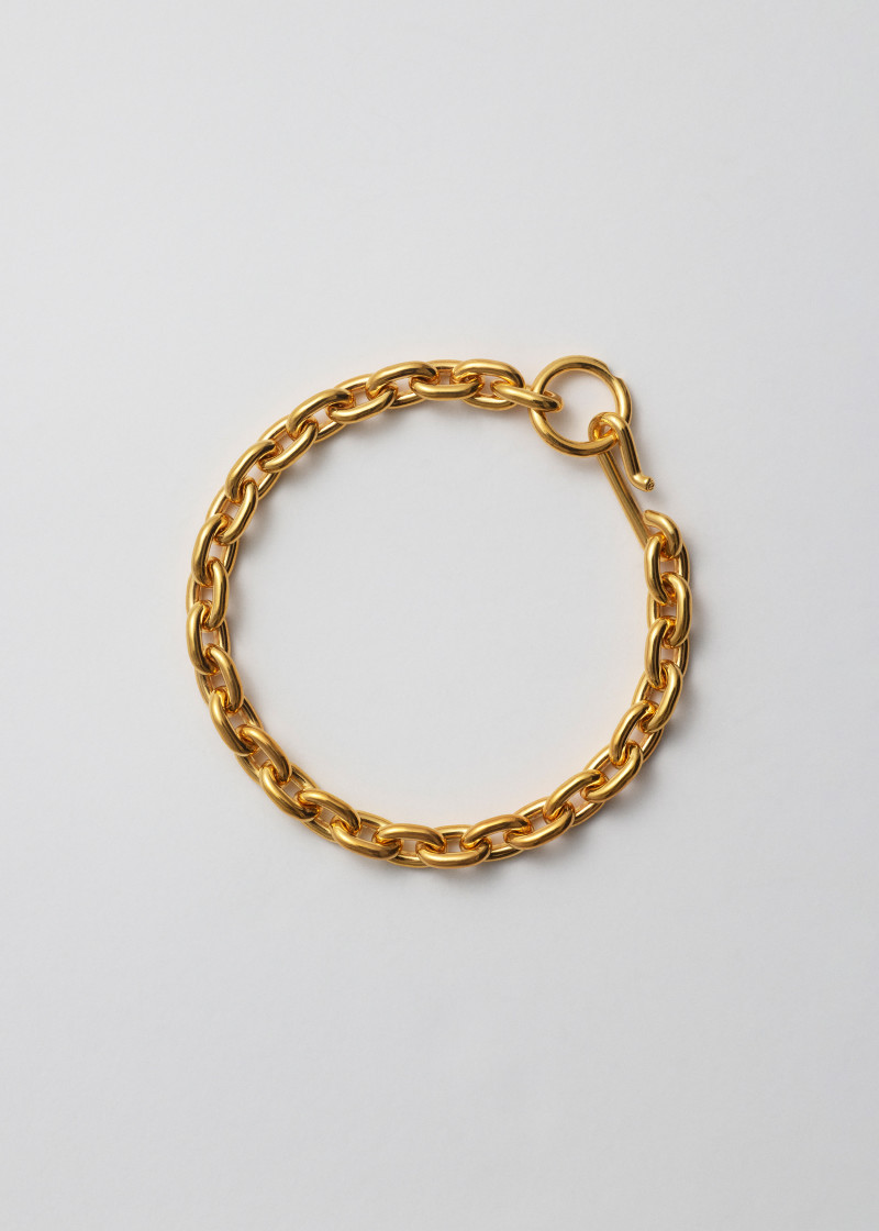 standard bracelet thin polished gold p1