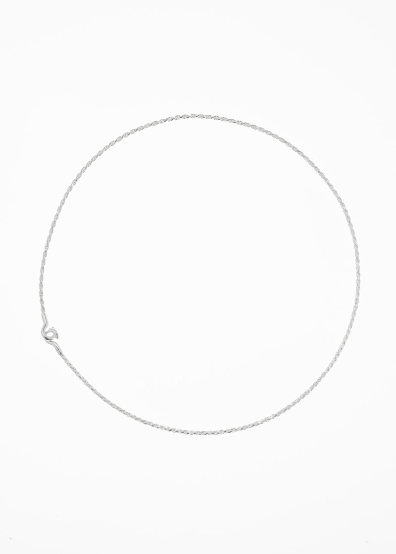 rope necklace thin silver p-1