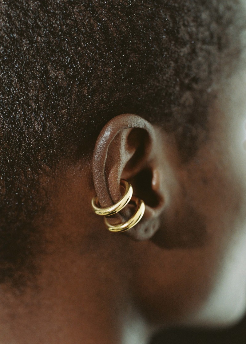 turn earcuff gold l-2