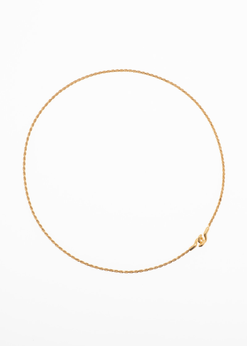 rope necklace thin gold p-1