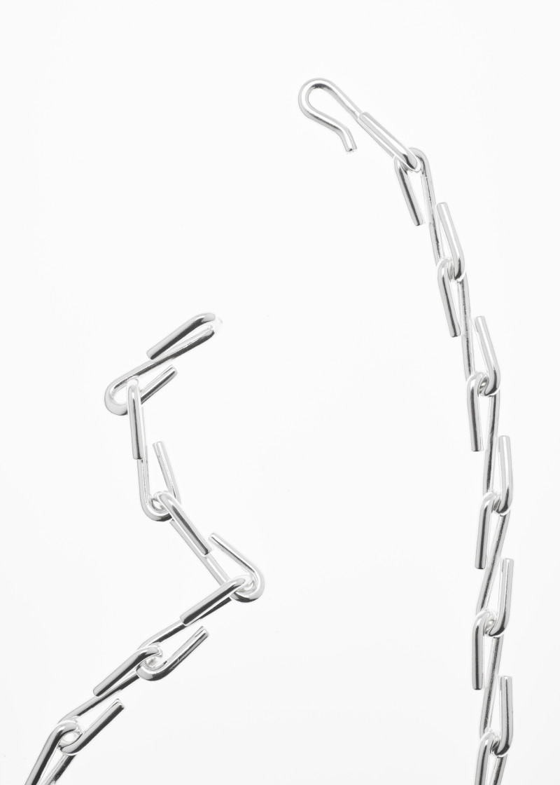 twist necklace thin silver p-2