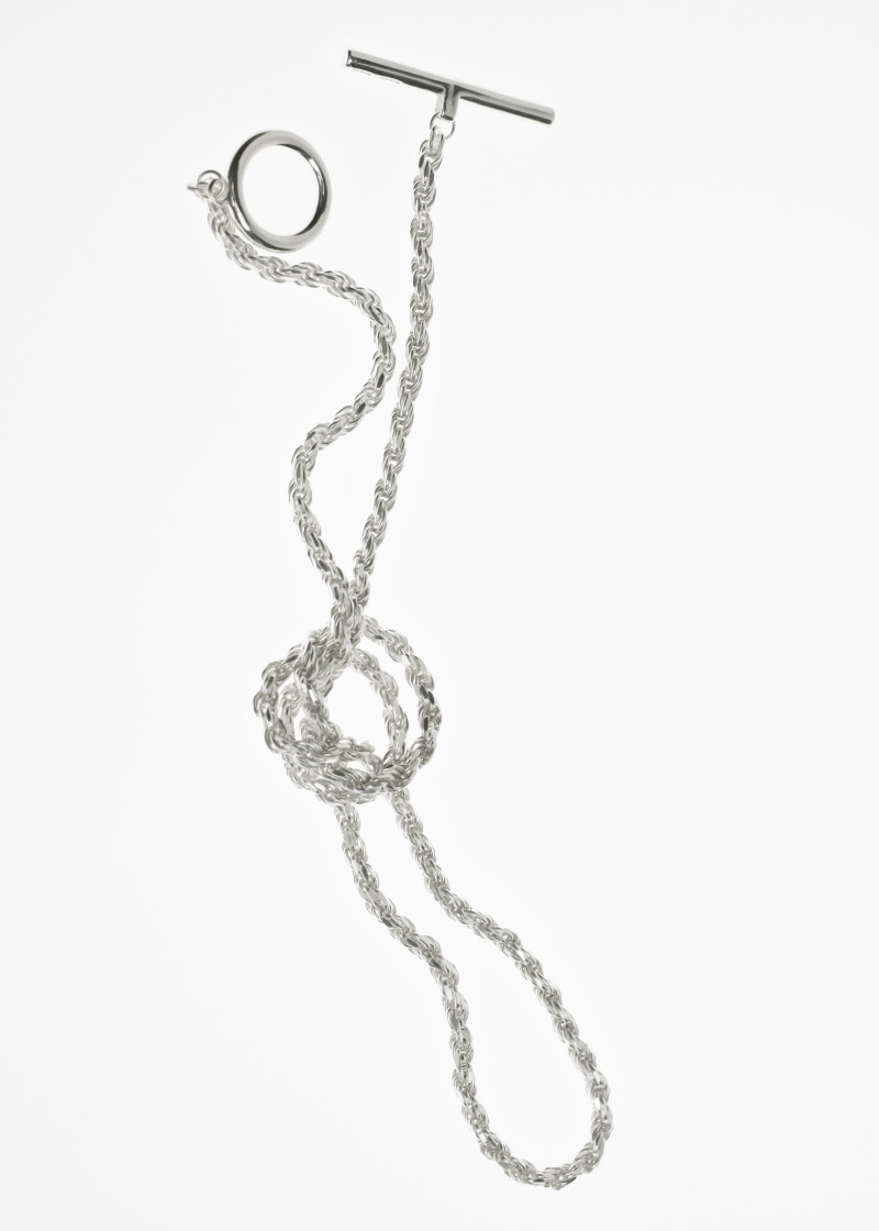 rope necklace silver p-2