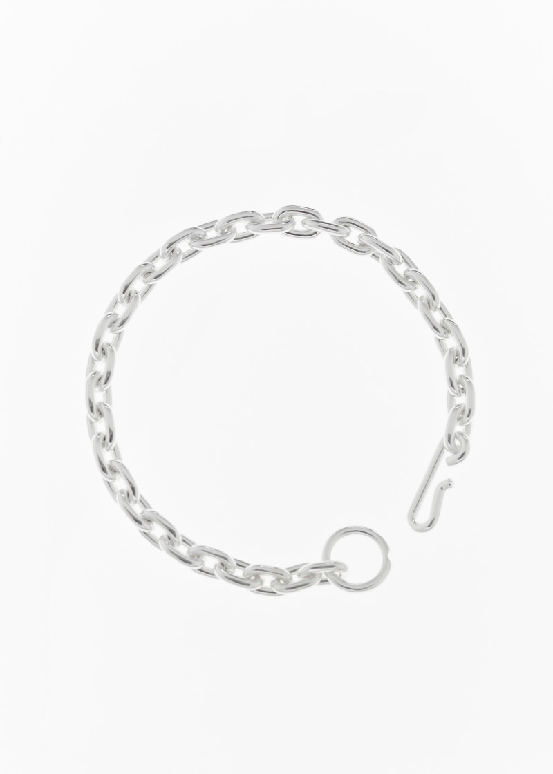 standard bracelet thin polished-silver p-1