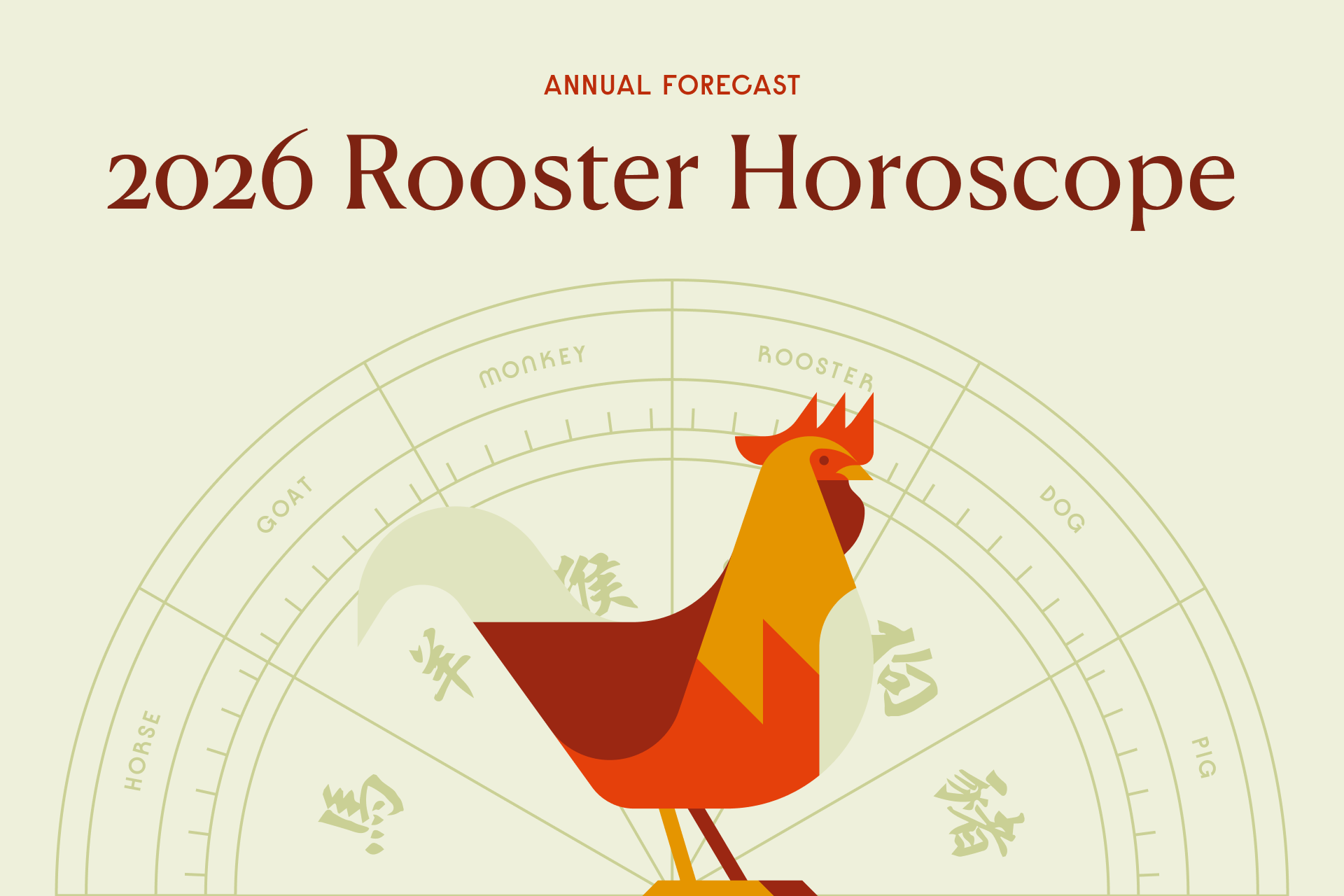 Year of the Rooster: Fortune, Personality, Horoscope (2026)