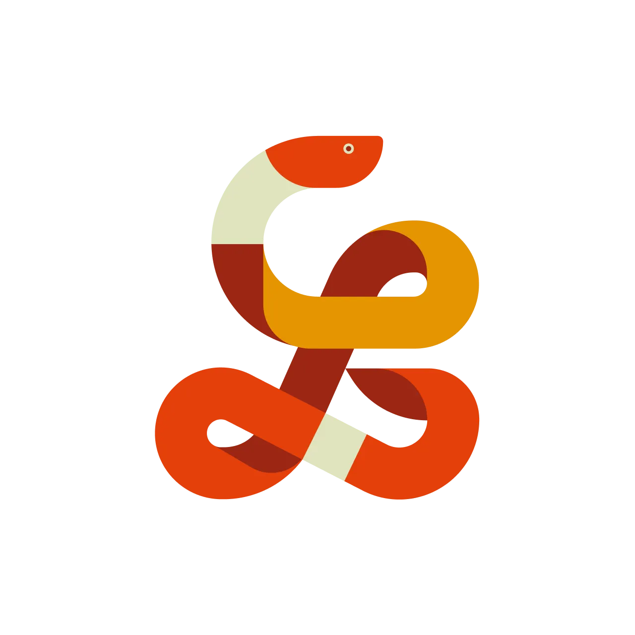 Snake Chinese Zodiac Animal Sign Icon