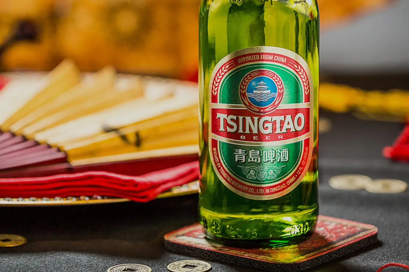 Chinese New Year Drinks Tsingtao Beer