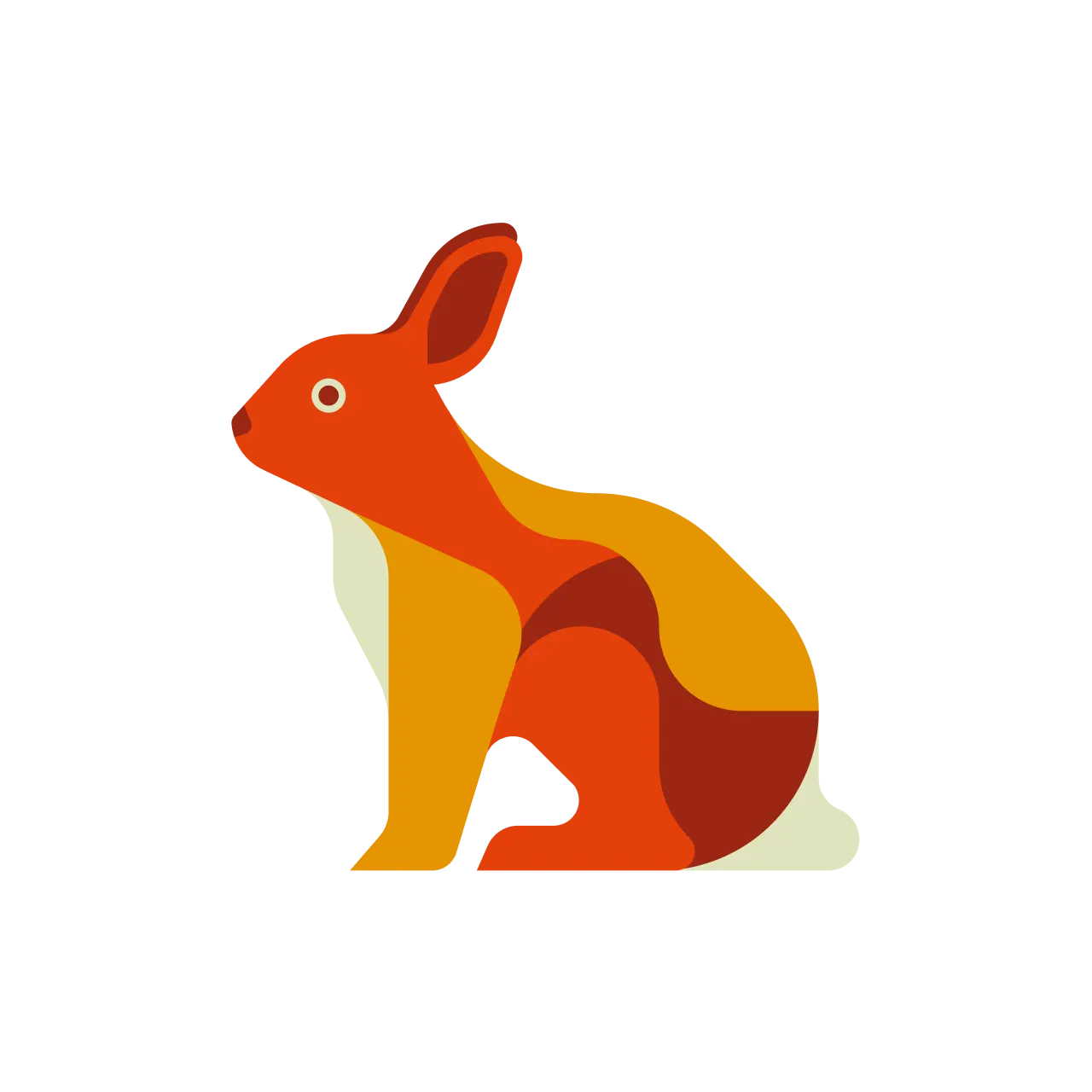 Rabbit Chinese Zodiac Animal Sign Icon