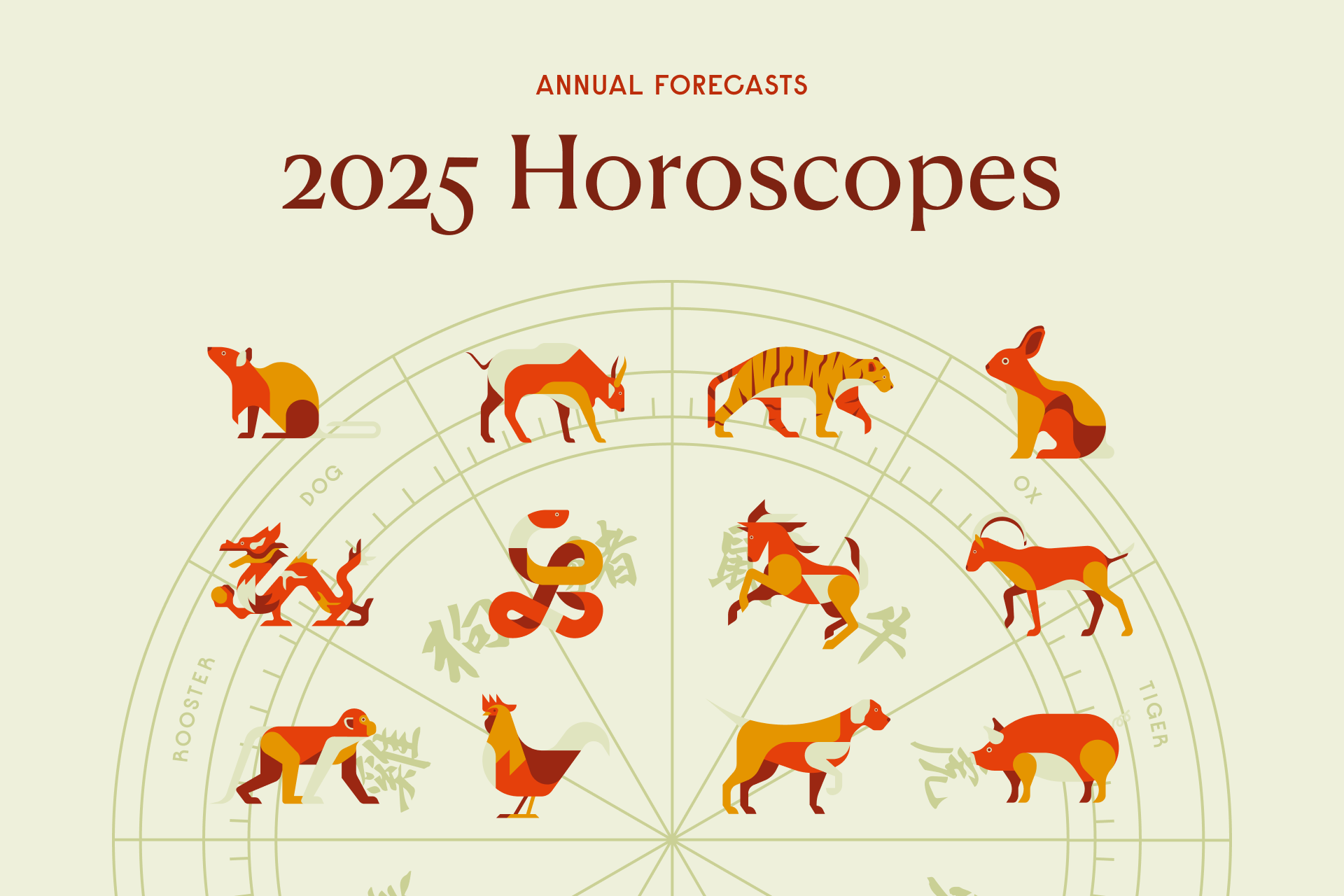 Chinese zodiac illustration