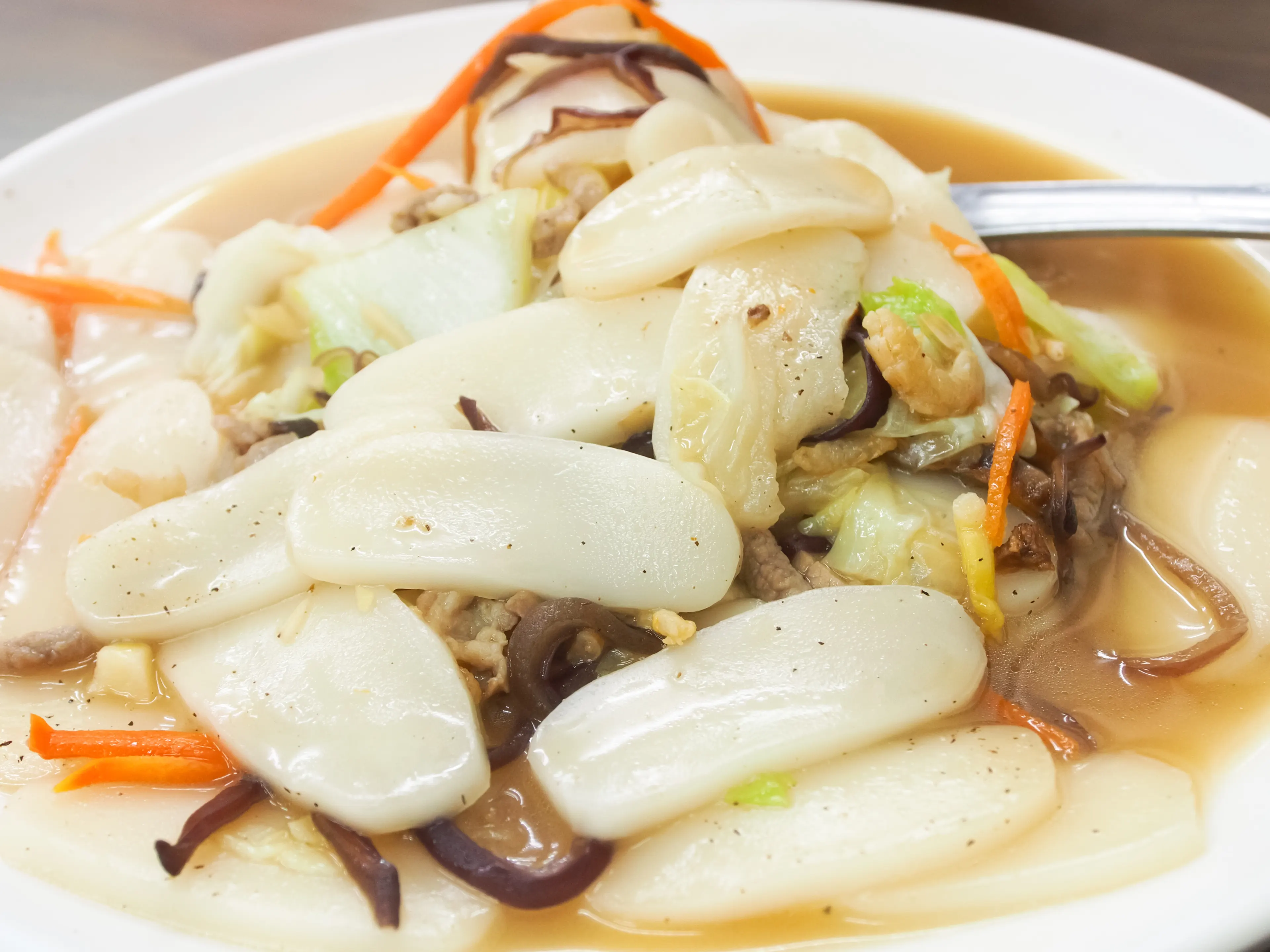 Chinese New Year Food Boiled Nian Gao