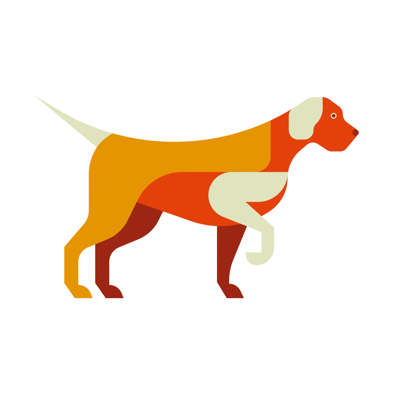 Dog Chinese Zodiac Animal Sign Icon