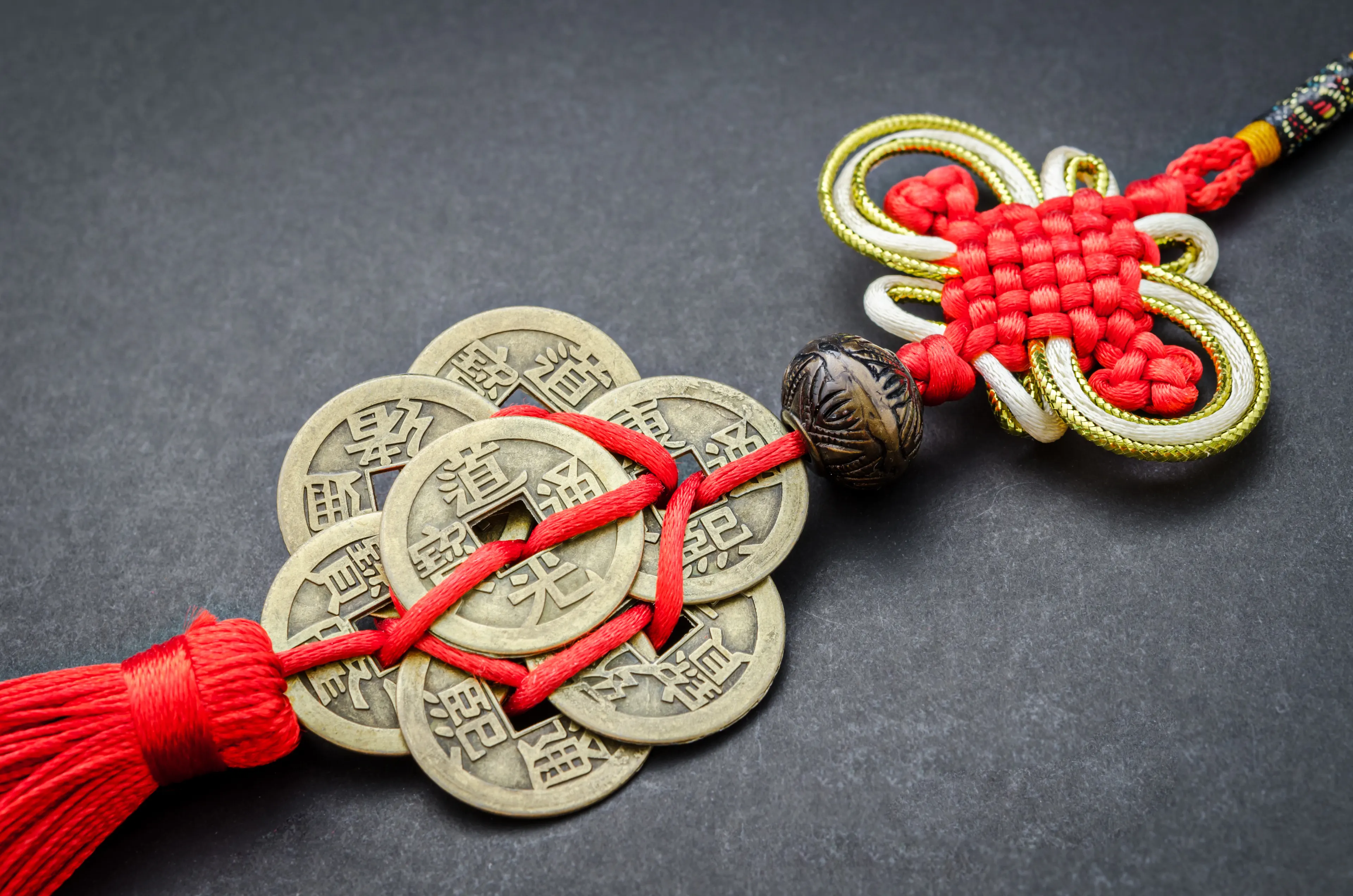 Chinese New Year Red Pockets Ancient Coins