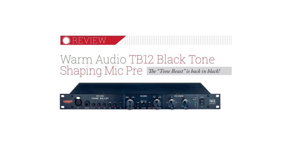 Cover Image for TB12 Black Reviewed by Performer Magazine