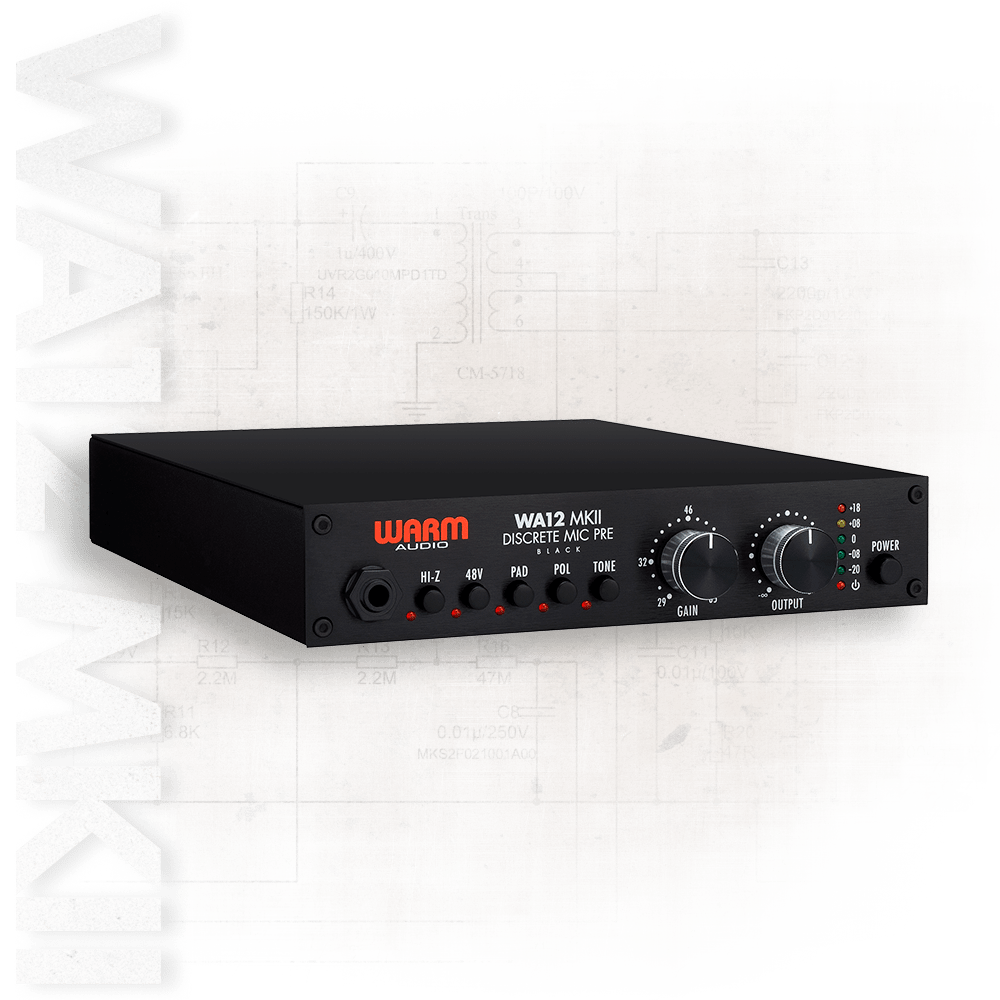 Warm Audio WA12 American Console-Style Microphone Preamplifier