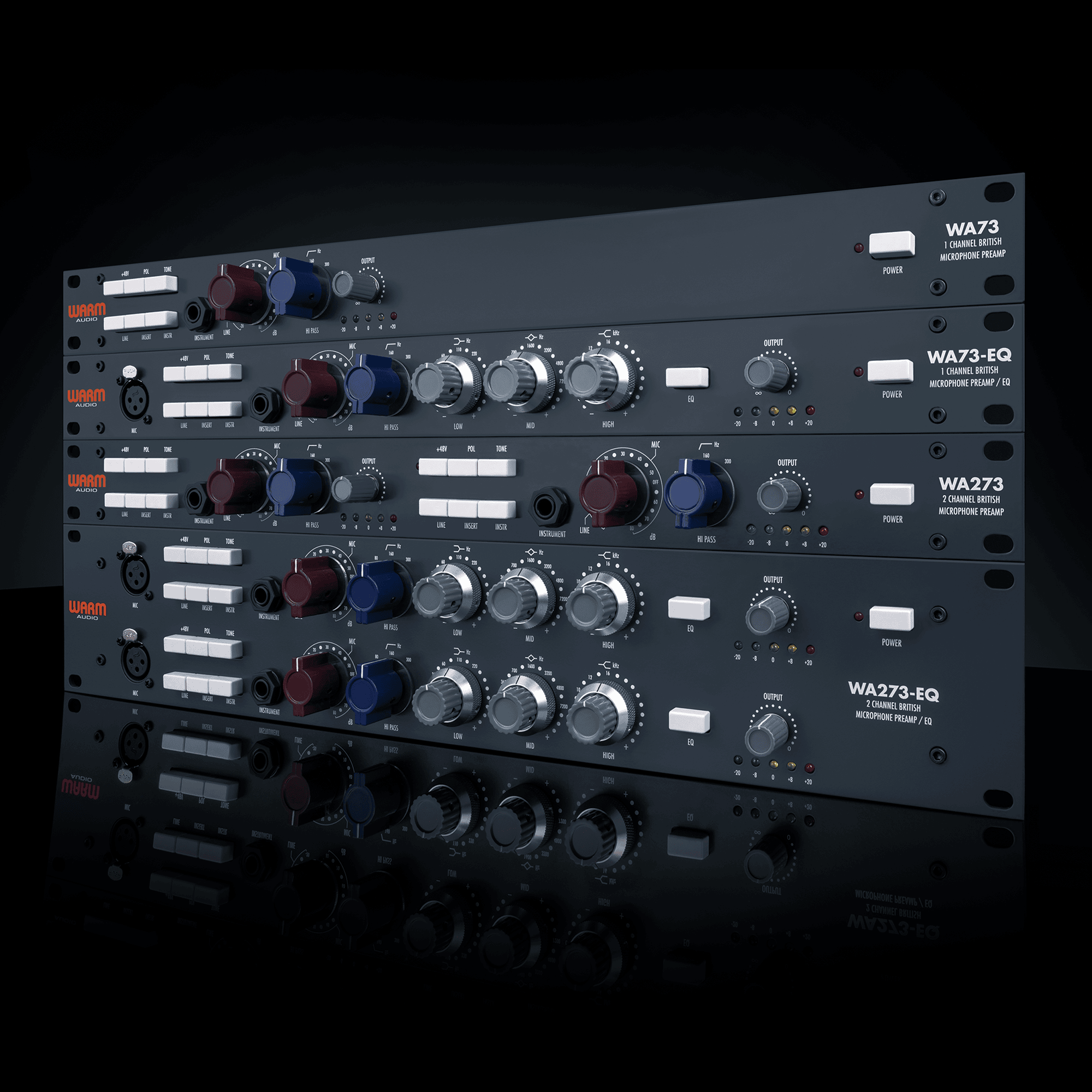 Warm Audio WA73-EQ British Console-Style Microphone Preamplifier