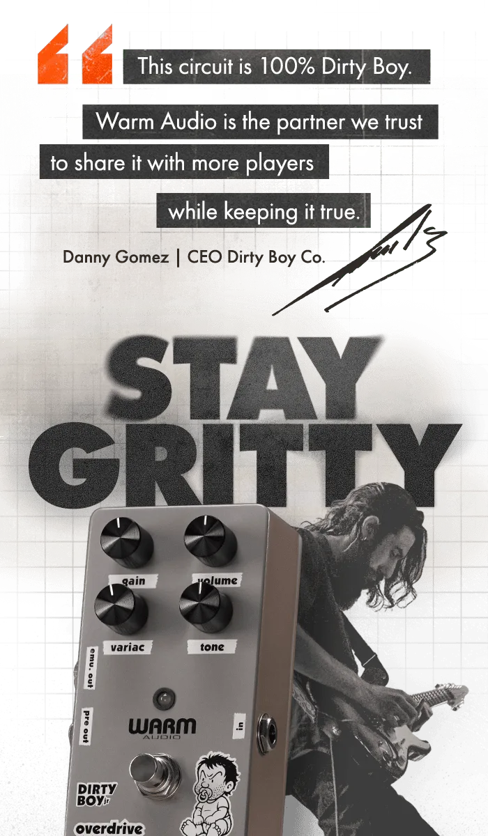 Dirty Boy Jr. Overdrive Preamp