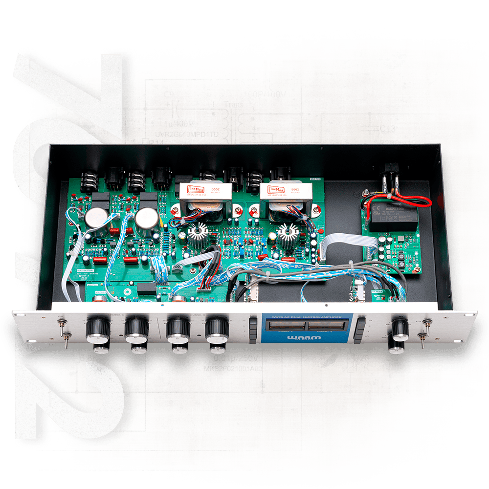 Warm Audio WA76-A & A2 1176-Style Single & Dual-Channel Studio Compressors