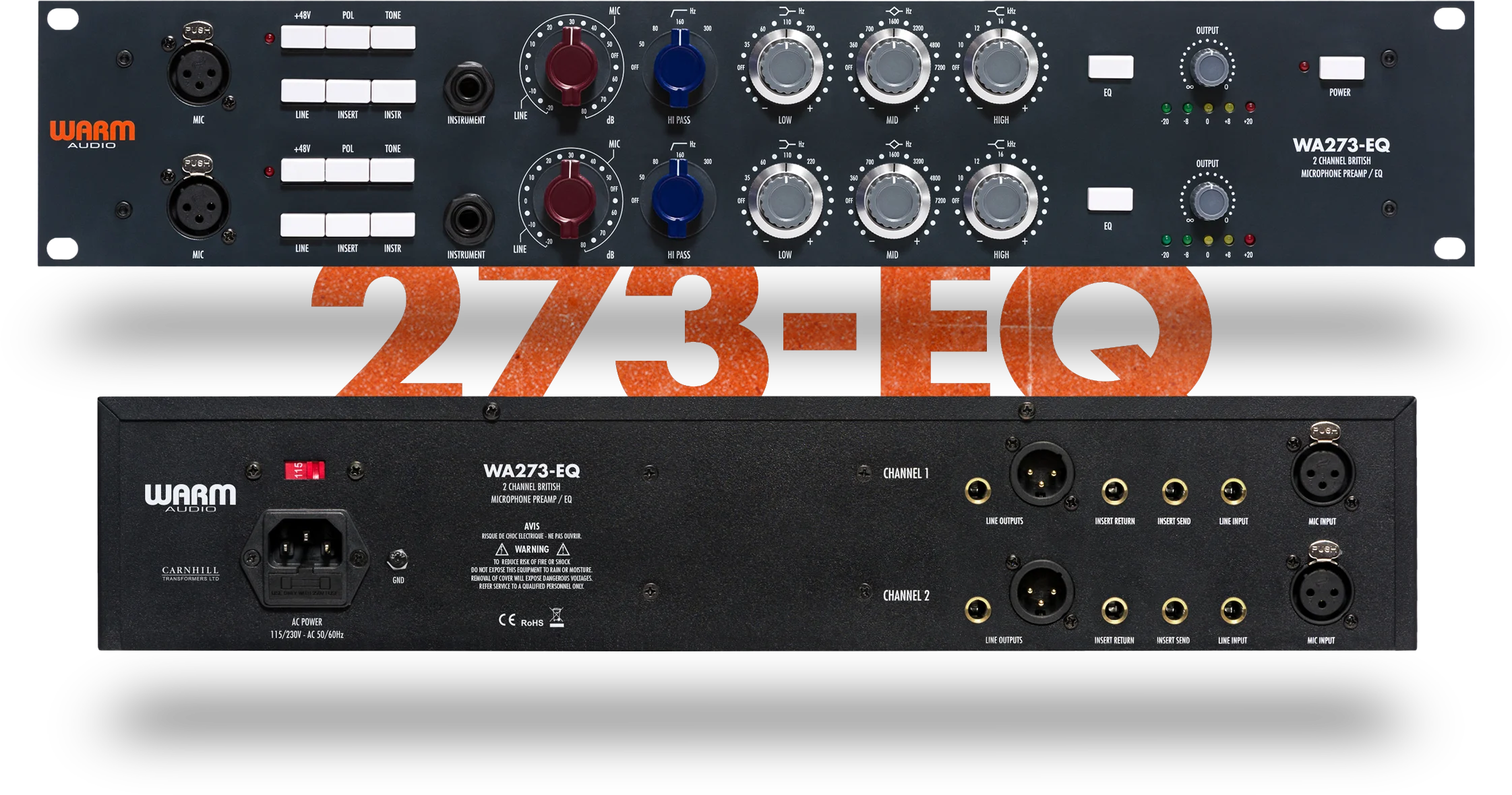 Warm Audio WA73-EQ British Console-Style Microphone Preamplifier
