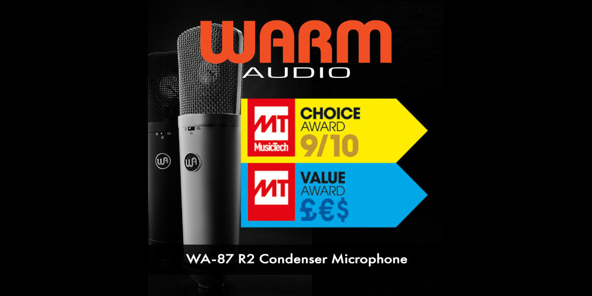 Cover Image for WA-87 R2 Wins MusicTech Choice and Value Awards!