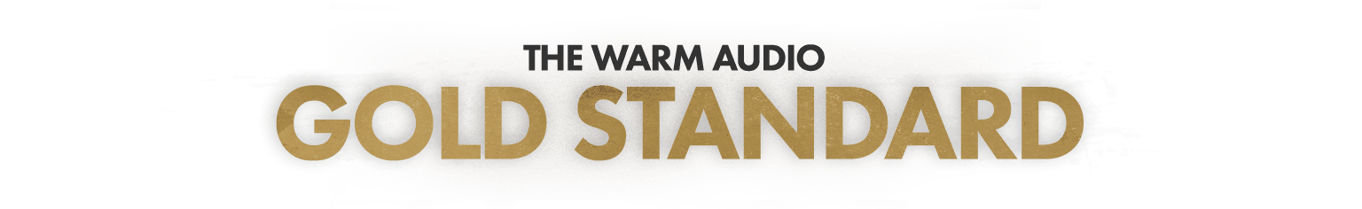 Warm Audio 5-Year Warranty