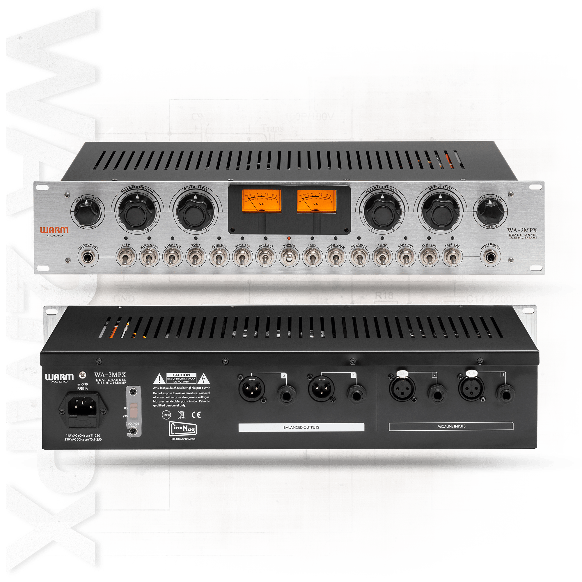 Warm Audio WA-MPX 351-Style Microphone Preamp