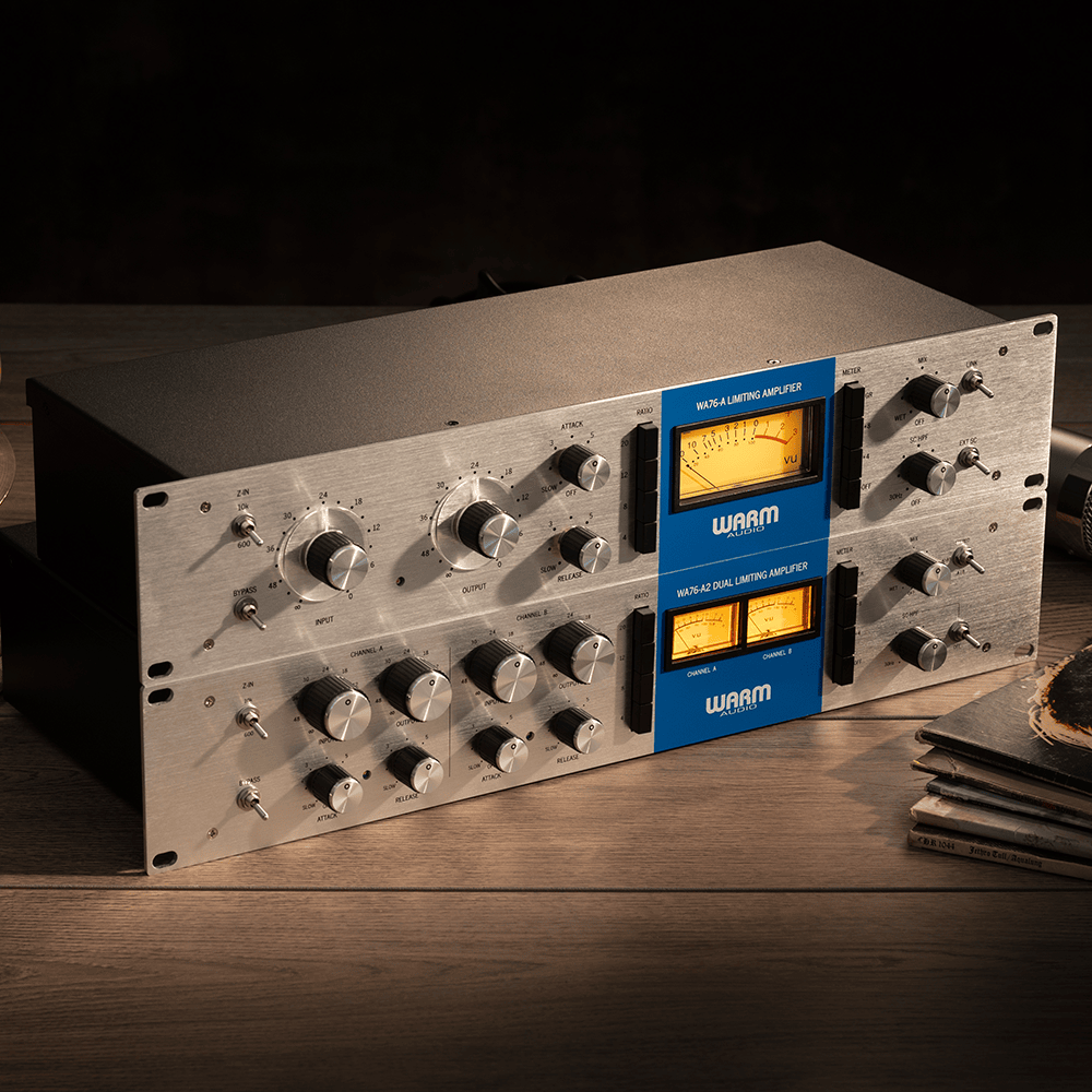 Warm Audio WA76-A & A2 1176-Style Single & Dual-Channel Studio Compressors