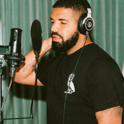 Drake on Sony C800G. Photo Credit: DazedDigital.com/Courtesy of Instagram @champagnepapi (https://www.dazeddigital.com/music/article/45487/1/drake-releases-care-package-compilation-of-unreleased-tracks-jai-paul)