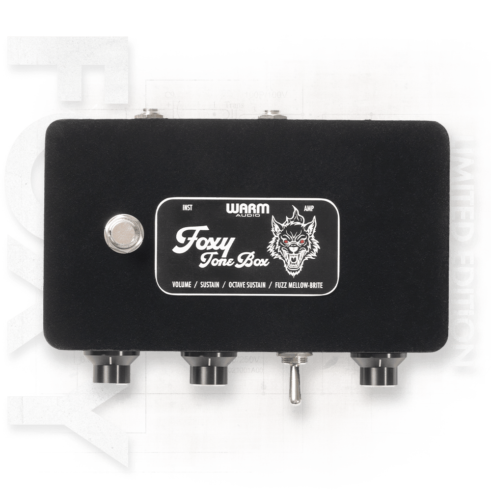 Foxy Tone Box ギターエフェクター Fuzz Warm Audio Foxy Tone Box Foxx Tone Machine Fuzz Clone Octave Fuzz