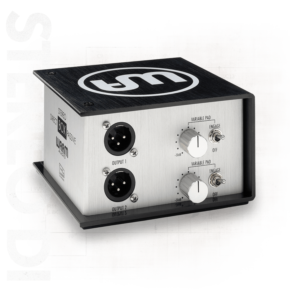 Warm Audio Premium Active and Passive Direct Boxes For Pro-Grade