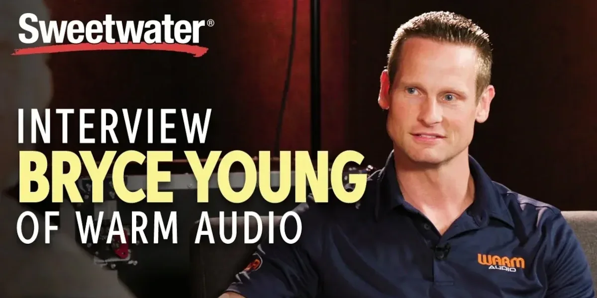 Cover Image for Sweetwater Interviews Bryce Young of Warm Audio