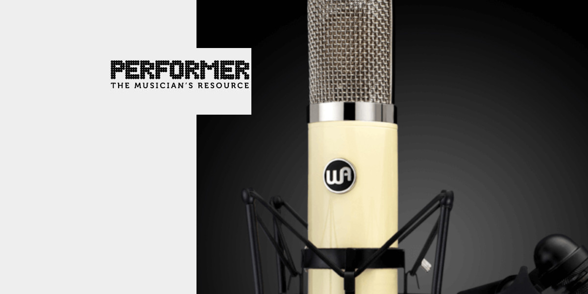 Performer Magazine Review: WA-251 Tube Condenser Microphone | Warm