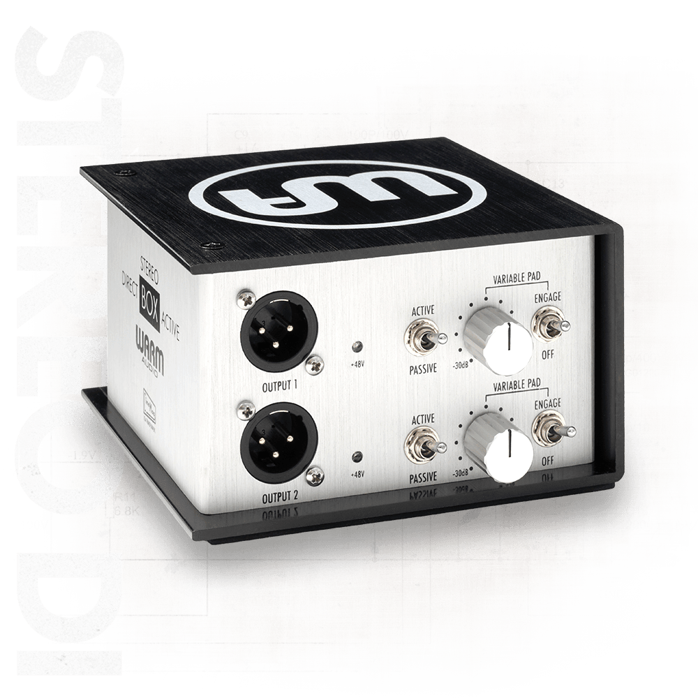 Warm Audio Premium Active and Passive Direct Boxes For Pro-Grade
