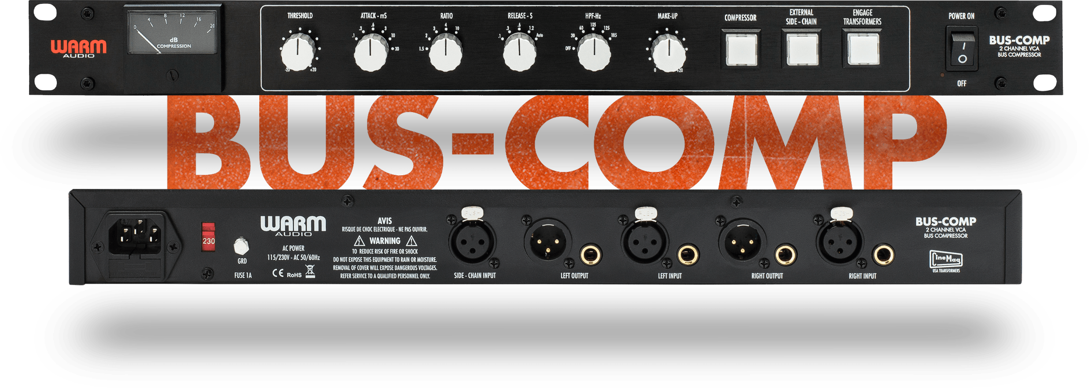 Warm Audio BUS-COMP VCA Console-Style Bus Compressor