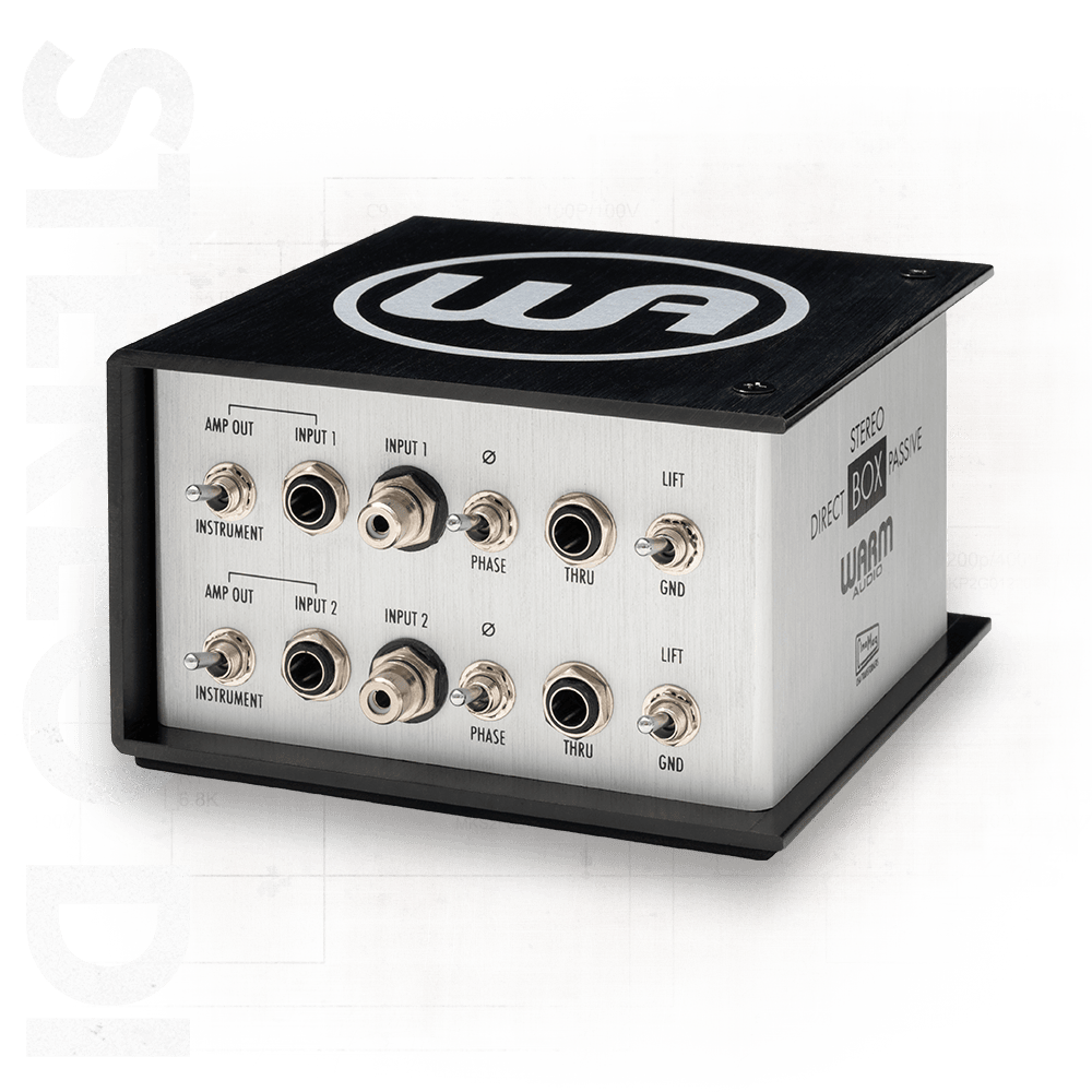Warm Audio Premium Active and Passive Direct Boxes For Pro-Grade